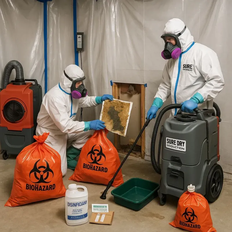 Contaminated Water Handling Protocols process in George County, MS